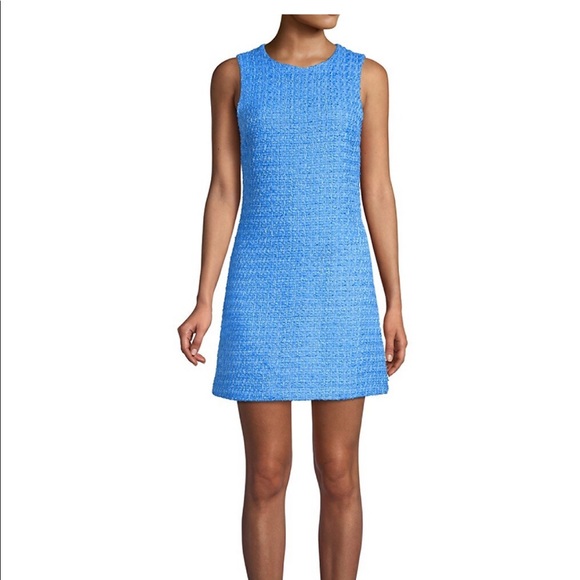 Alice + Olivia Dresses & Skirts - Alice + Olivia | Coley Tweed A Line Blue Dress 4